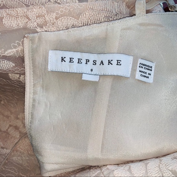 Keepsake Sundream blush Lace Dress - Picture 10 of 12